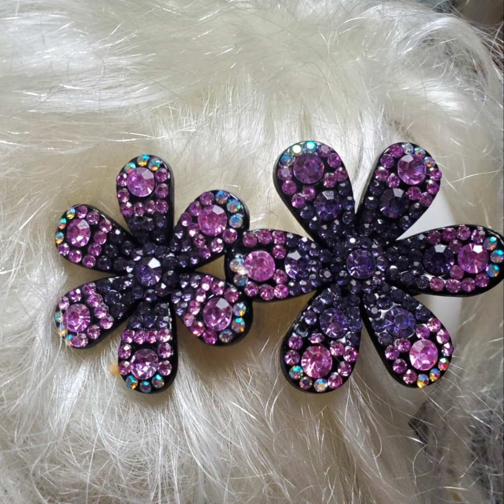 Crystal hair clip _ NWOT